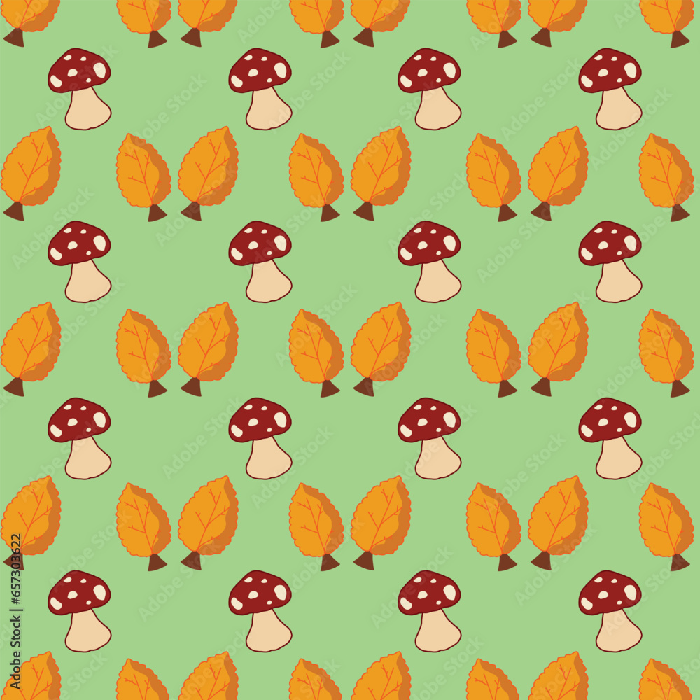 Seamless pattern Autumn leaf border. Gift wrap and scrapbook. Vector illustration for wallpaper, gift paper, fill patterns, web page backgrounds, autumn greeting cards. Seamless pattern Autumn leaf border. Gift wrap and scrapbook. Vector illustration for wallpaper, gift paper, fill patterns, web page backgrounds, autumn greeting cards.