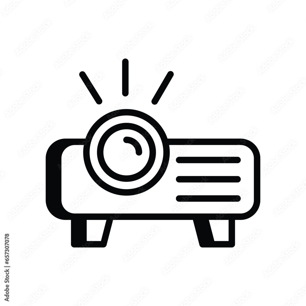 Projector icon vector stock illustration Projector icon vector stock illustration