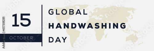 Global Handwashing Day, held on 15 October.