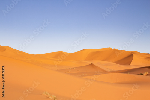 sand dunes, Sahara desert, Morocco, Africa