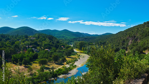 Photos Gardois Landscape Cévennes Valley near Saint Jean