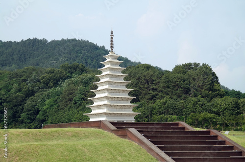 Mireuksa Temple Site, South korea photo