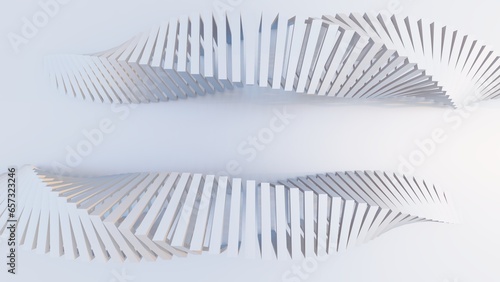 Abstract grey background geometric pattern of design 3d render
