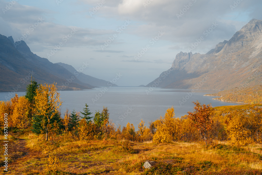 Autumn in Tromso and it's neighbouring island Kvaloya
