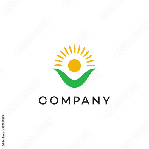 People care youth education communication business, logo, design, brand identity, flat logo, company, editable, vector
