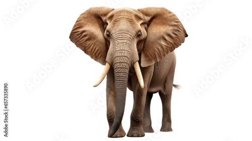 african elephant on a transparent background