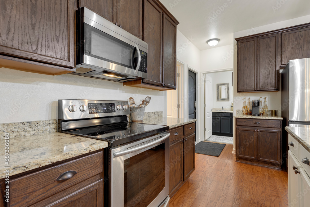 a home kitchen a home kitchen