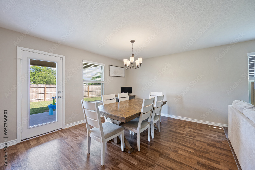 Fototapeta premium a dining room 