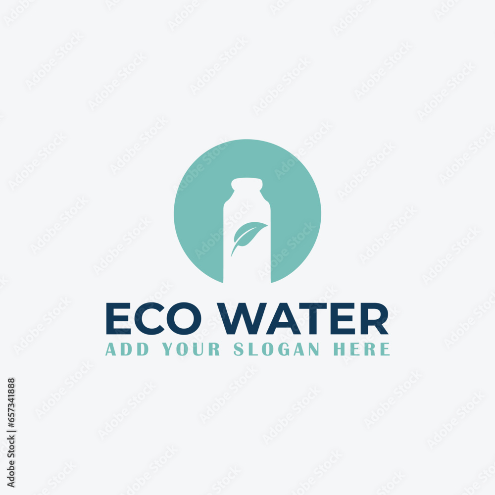 eco water logo design vector format eco water logo design vector format