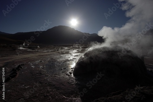 Geiser del Tatio San Pedro de Atacama photo