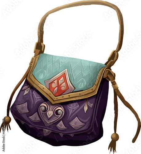 illustration of an adventure bag