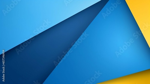 background geometric Blue and yellow abstract geometric 