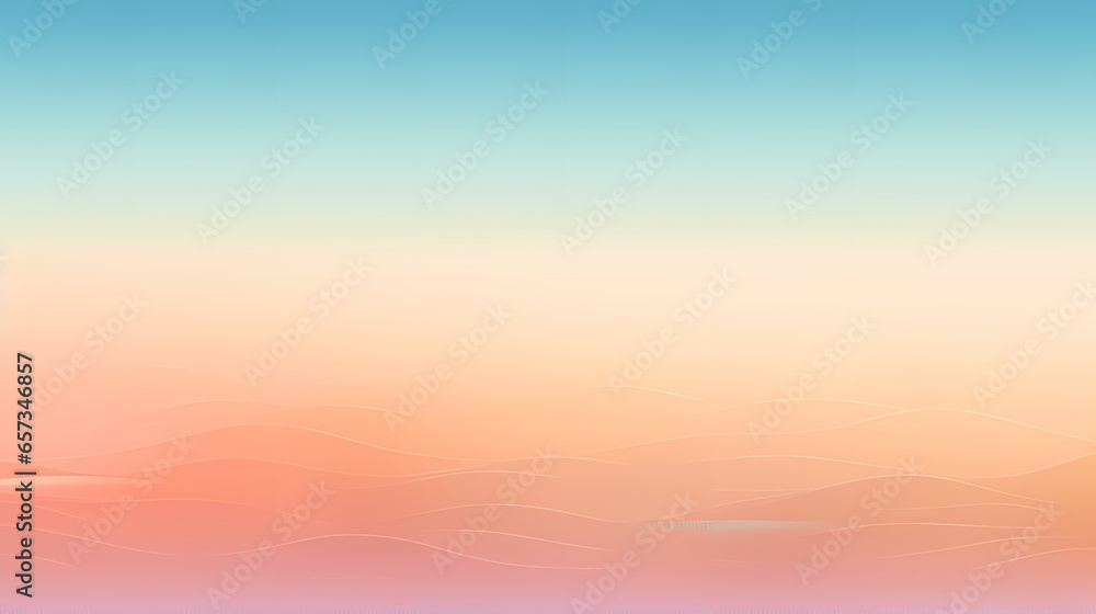 Serene Skies Illustrated by Generative AI