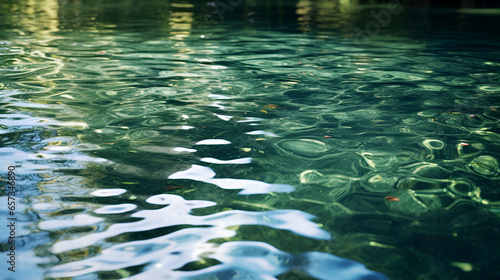 Water's Tranquil Texture Mimicked by Generative AI © Dharma