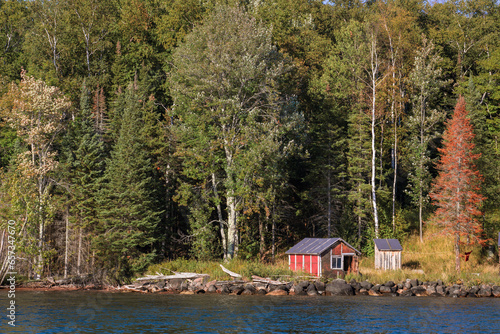 Bild auf Leinwand Apostle Islands Park Ranger House