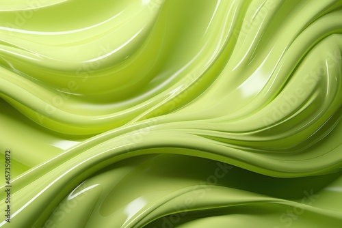 Green gel refreshing abstra...