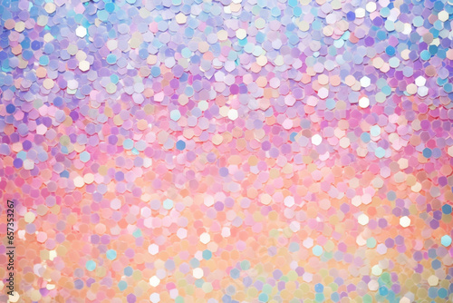 Rainbow texture background, abstract pastel glitter for kids party theme photo