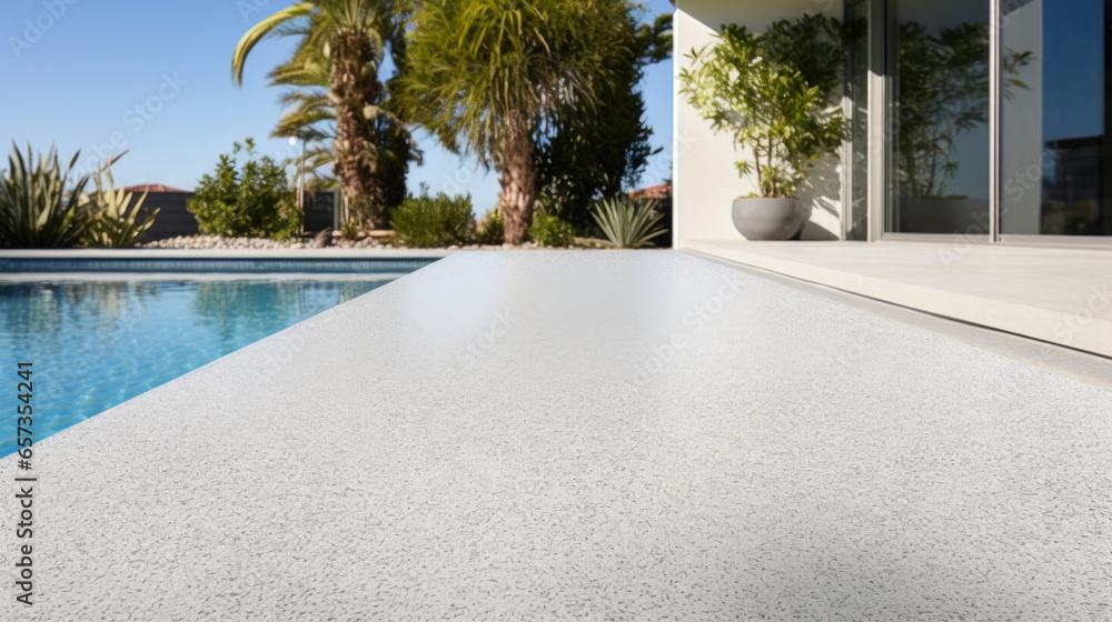 Texture of Exposed Aggregate SaltFinish Concrete This texture combines saltfinish concrete with exposed aggregate, creating a textured and visually interesting surface. The salt crystals