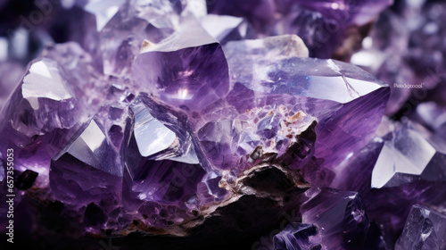 Texture of Quartz with Sparkles, showcasing a deep purple hue offset by silvery glimmering particles tered throughout the rock. The edges are jagged and rough, but the sparkle adds a touch