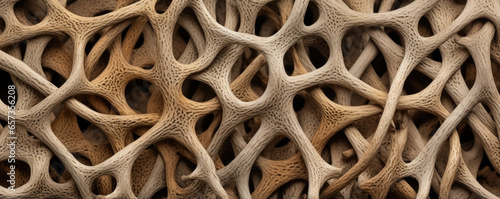 Texture of a bumpy antler surface. The surface is covered in uneven bumps and divots, creating a pitted texture. The texture is slightly rough to the touch, with a matte finish.