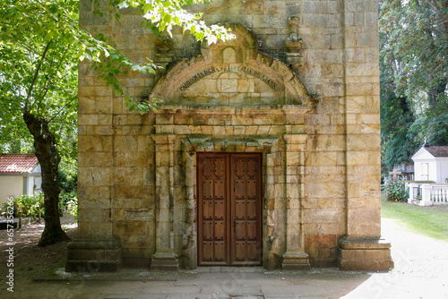 parish church of Santa Eulalia de Lians in Oleiros, A Coruna photo