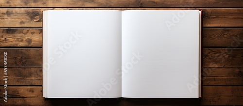 Fotografia Use a blank table for various purposes like design content testing or contracts
