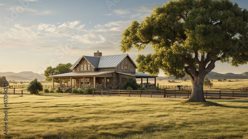 Tranquil Ranch Living. Discover living in this elegant ranch house