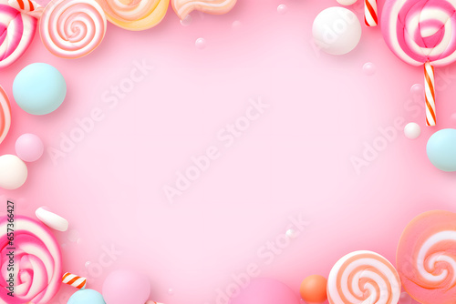 Süßigkeiten - Hintergrund