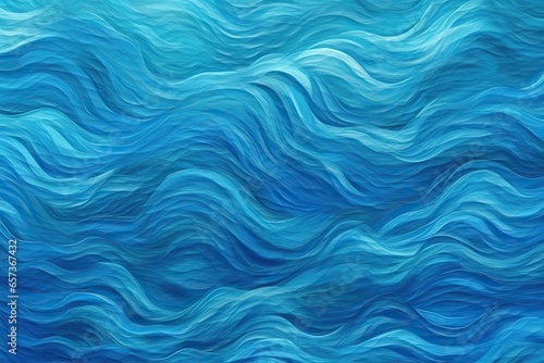Abstract Blue Texture Background: Serene Mountain Lake Ripples-Inspired Visual, generative AI