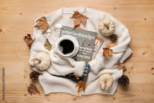 Beautiful autumn compositio...