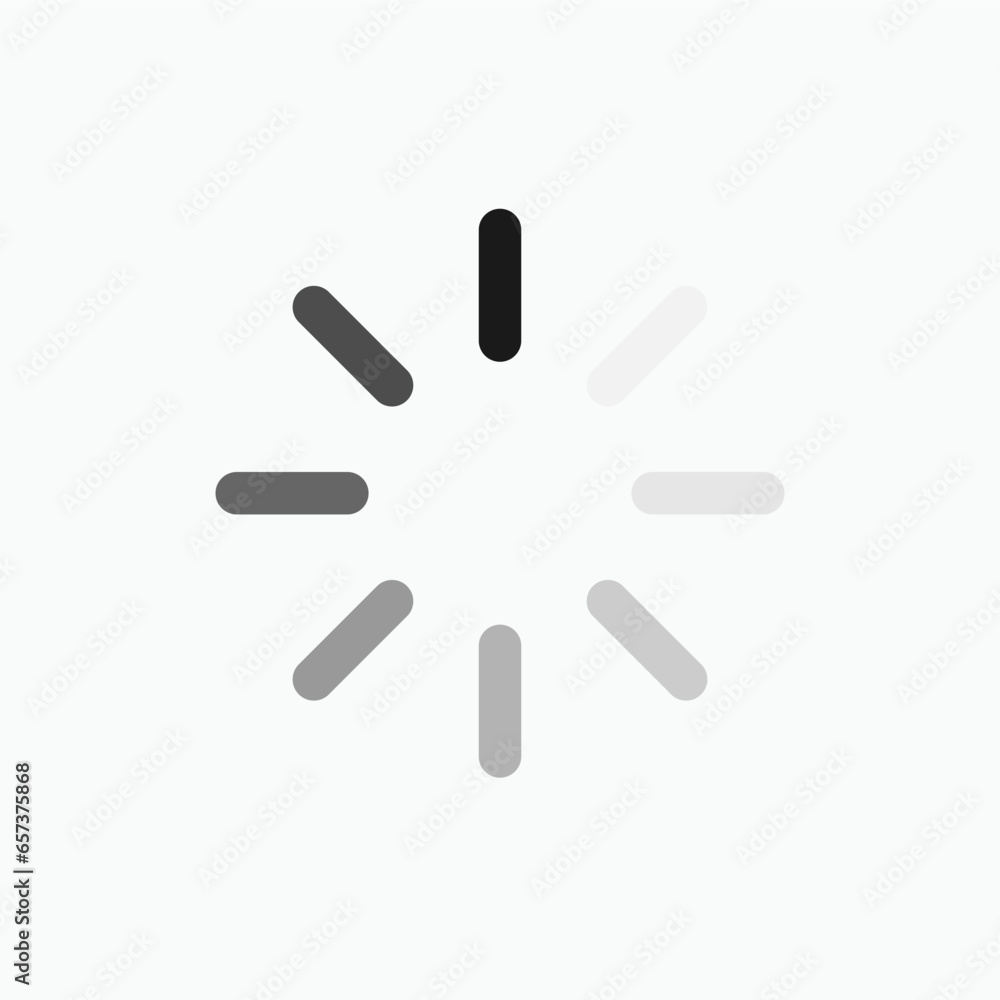 Buffering Icon. Wait, On Going. Processing, Delay Symbol - Vector. Buffering Icon. Wait, On Going. Processing, Delay Symbol - Vector.