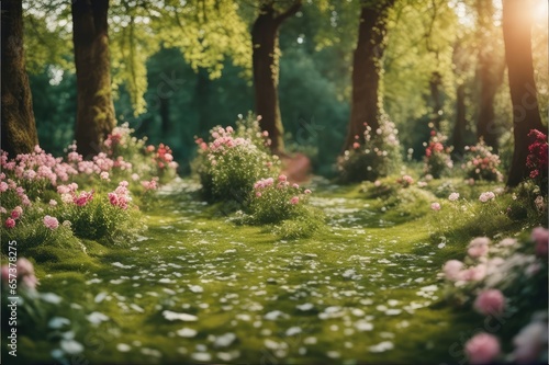 Garden wedding backdrop photography background stage ceremony maternity shoot floral wedding overlay garden background flowers wedding props