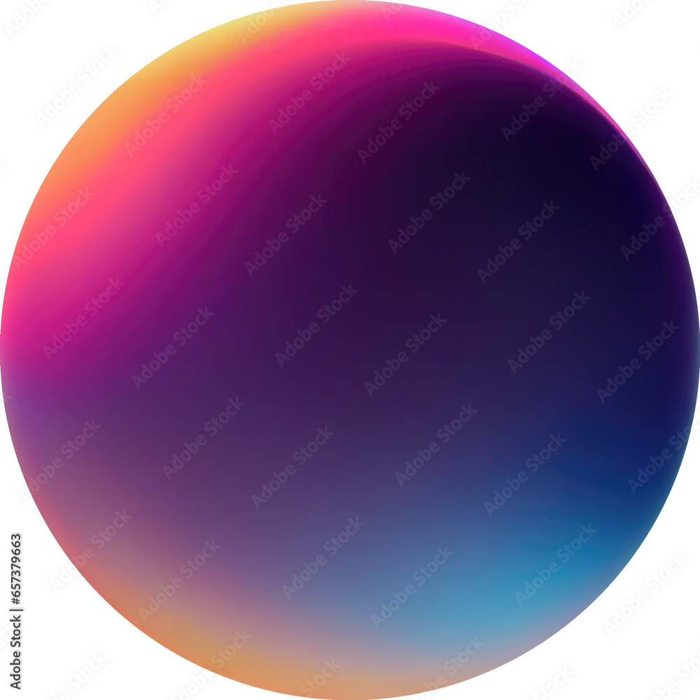 Sphere Colorful Reflective Metallic Ball Circle Sphere Colorful Reflective Metallic Ball Circle