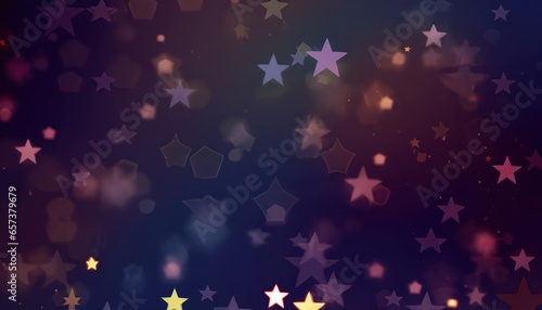 bokeh background sparkle star.