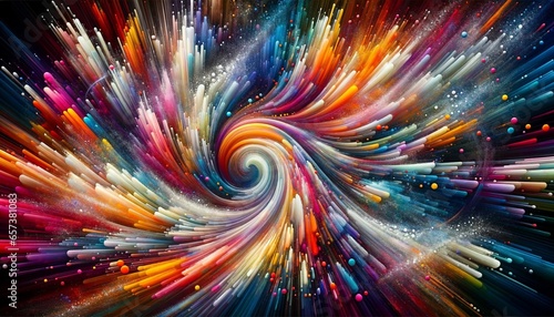 fractal burst background