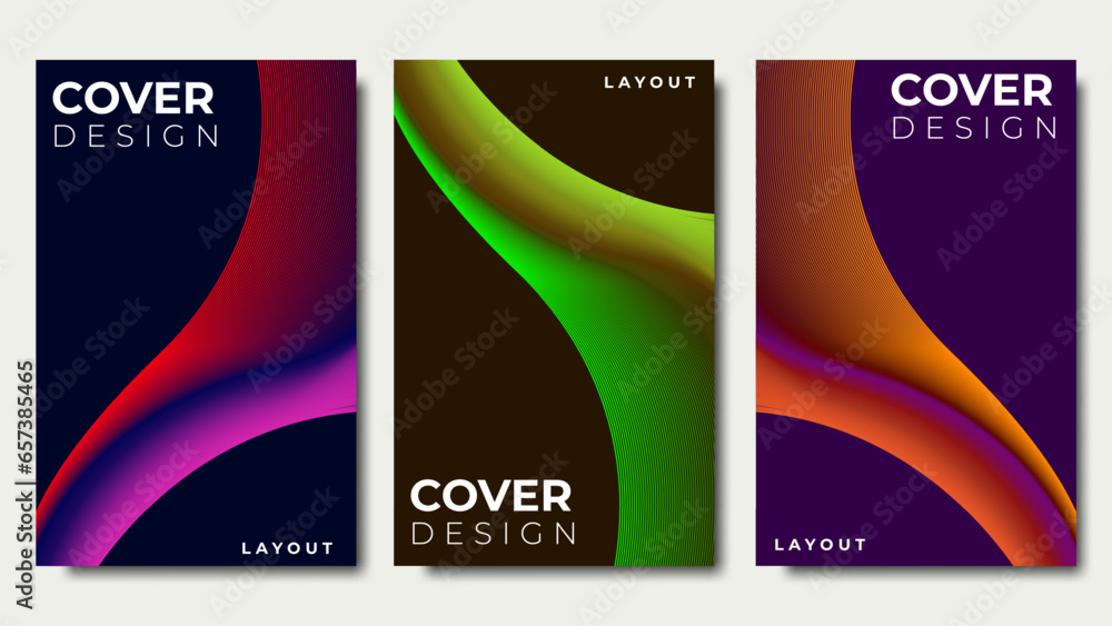 Abstract simple modern cover design with modern and minimalist style