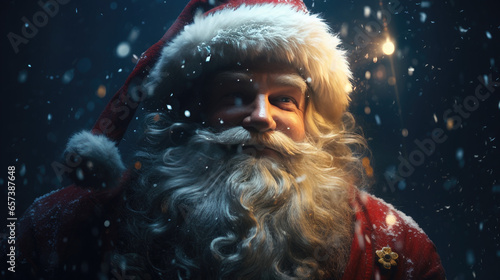 portrait of a Santa Claus - Santa Claus Cinematic