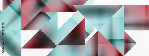 Captivating vector abstraction. Triangles interlock in mesmerizing dance, crafting dynamic geometric backdrop. Fusion of shapes and angles creates artful symphony of modern design