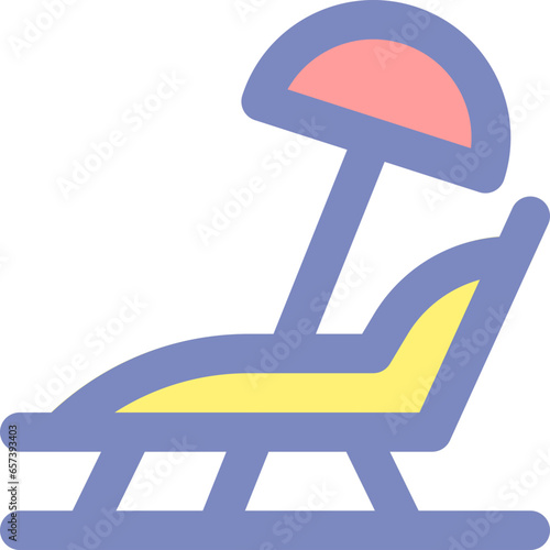 sunbed icon