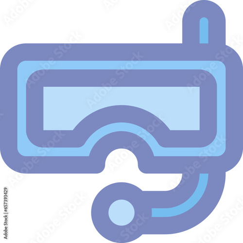 snorkeling icon