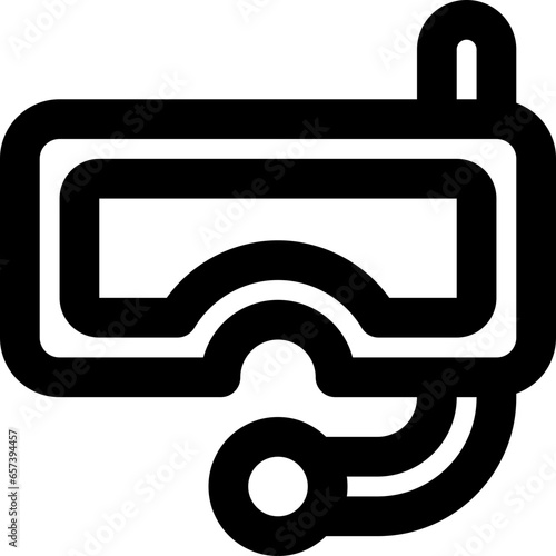 snorkeling icon
