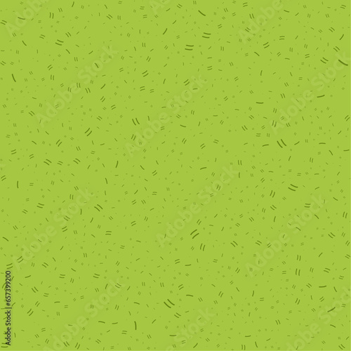 Cartoon Bright Green Grass Seamless Pattern. Fresh grass seamless pattern. Vector.