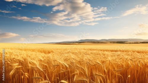 Image of America's golden sustaining wheat fields
