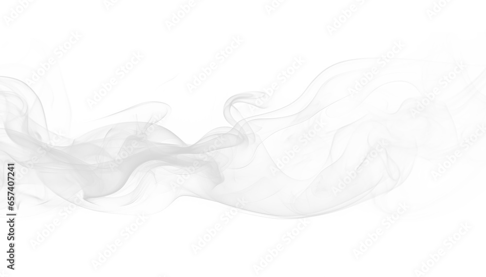 Obraz premium white grey smoke vapor swirls and shapes texture transparent background PNG graphic resource
