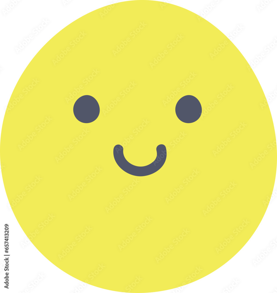Fototapeta premium smile emoji face