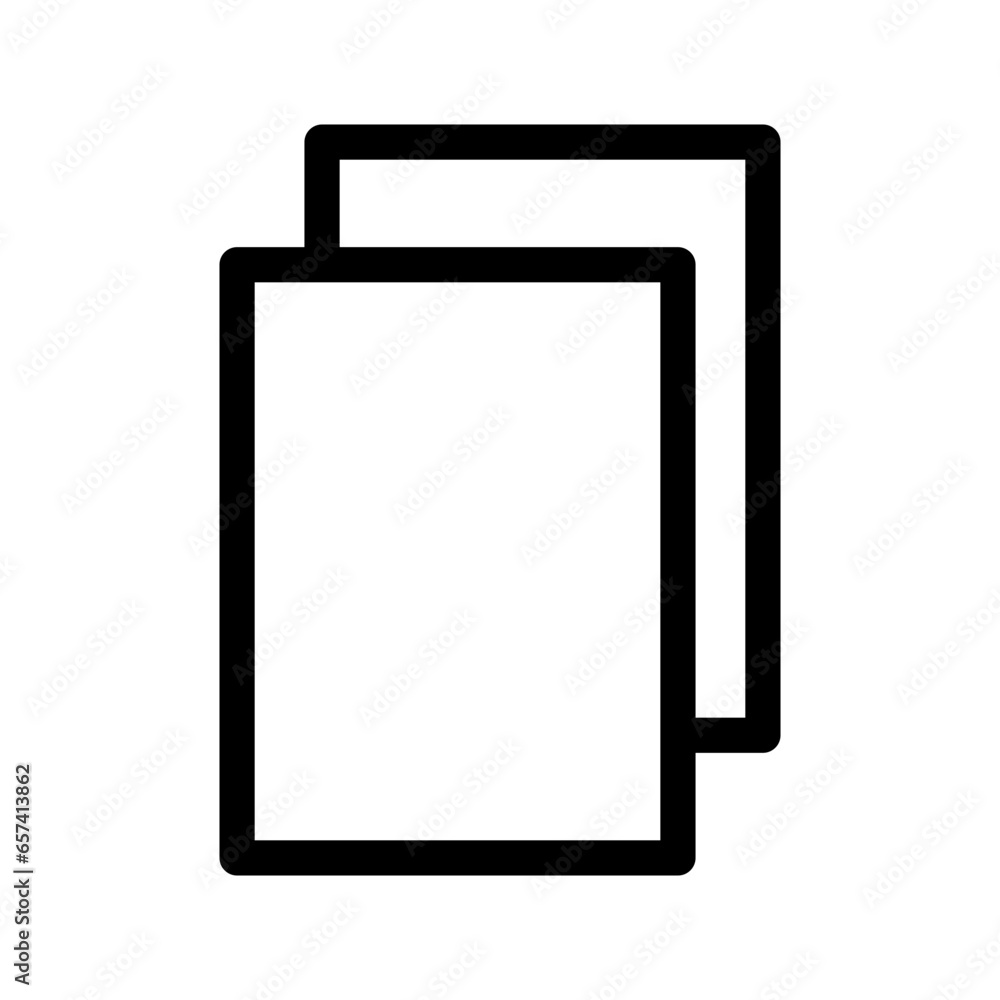 Paper Sheet Icon Vector Symbol Design Illustration Paper Sheet Icon Vector Symbol Design Illustration