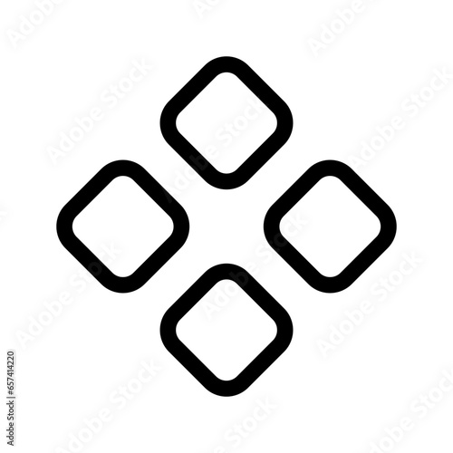 Create Component Icon Vector Symbol Design Illustration