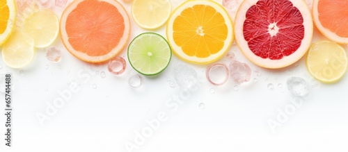 Syrup for carbonated drinks isolated pastel background Copy space