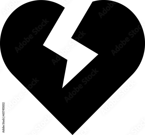 broken heart icon