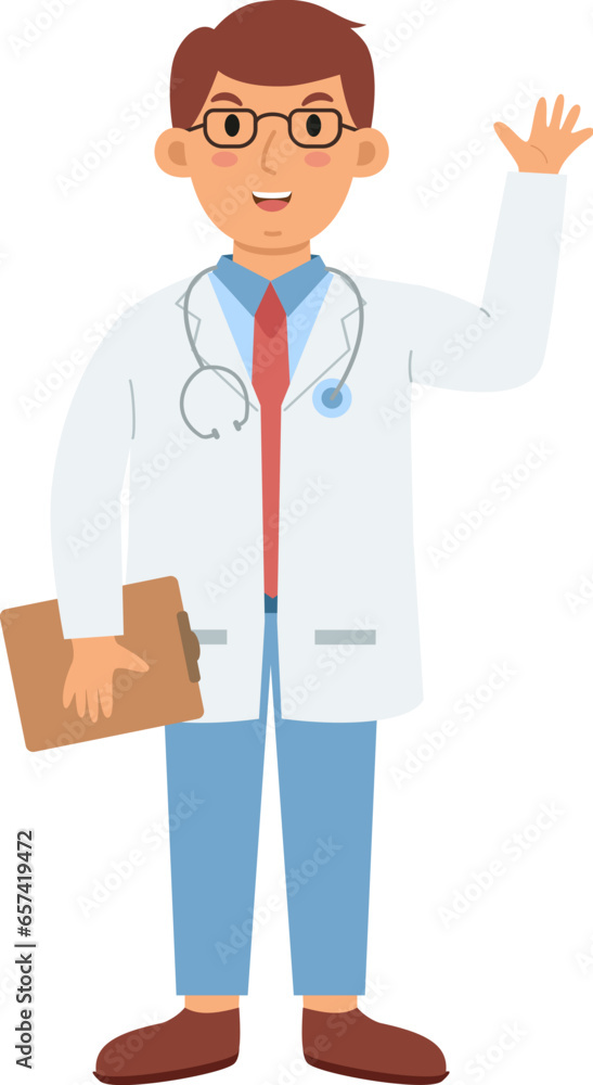 Doctor Character Illustration Doctor Character Illustration